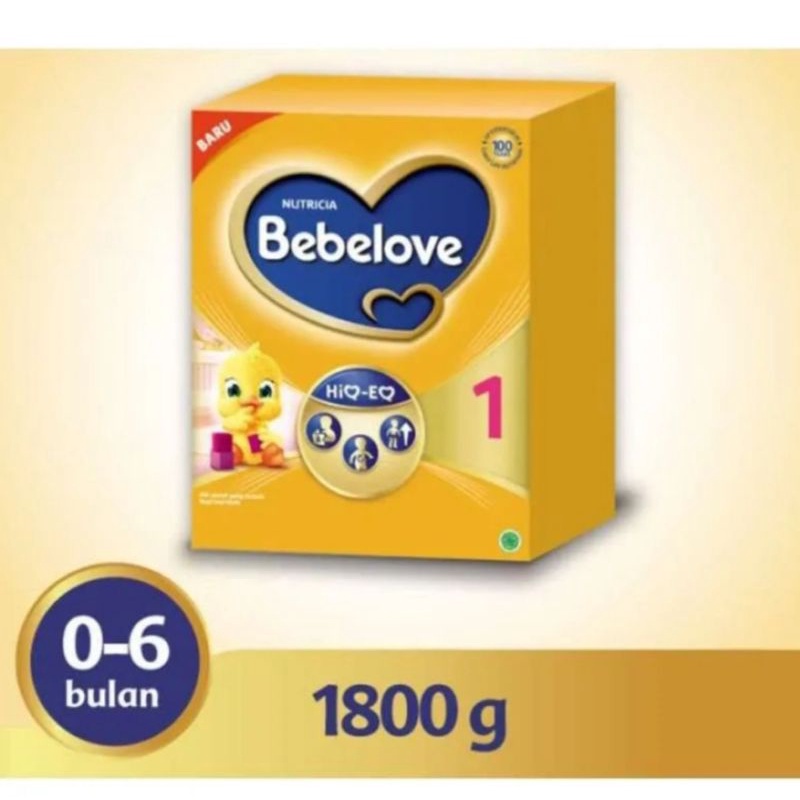 Bebelove tahap 1 (0-6 bulan) 1800gr