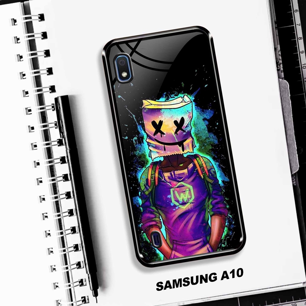 Case Samsung A10 - Case Kaca Samsung A10 - MOTIF MRSHMLW - [ UC-20 ] - Case Samsung A10 TERBARU - Ca