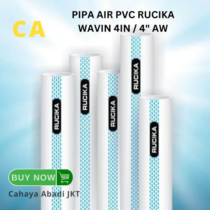 Pneumatic Pipa Air Pvc Rucika Wavin 4In / 4" Aw