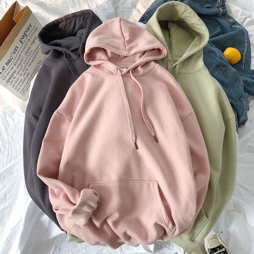 Hoodie Big Size Wanita Dan Pria Terbaru Dengan Pilihan 12 Warna