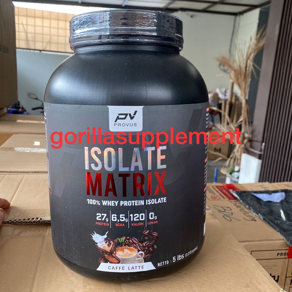 PV PROVUS Isolate Matrix 5lbs 5lb 100% Whey Protein Isolate