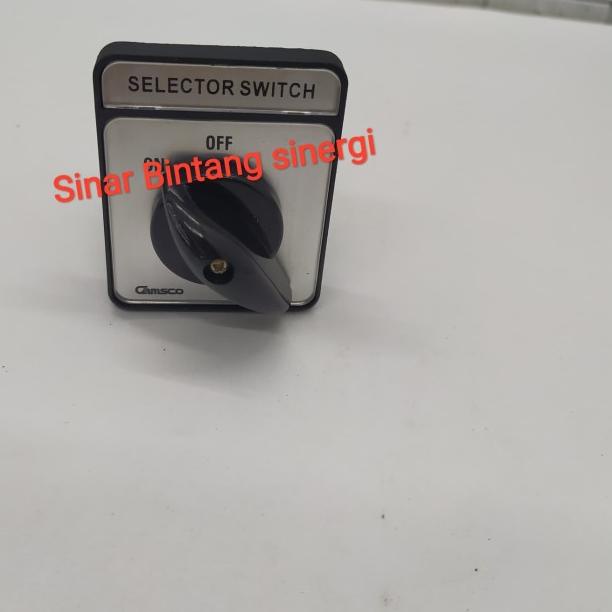 Selector switch on off