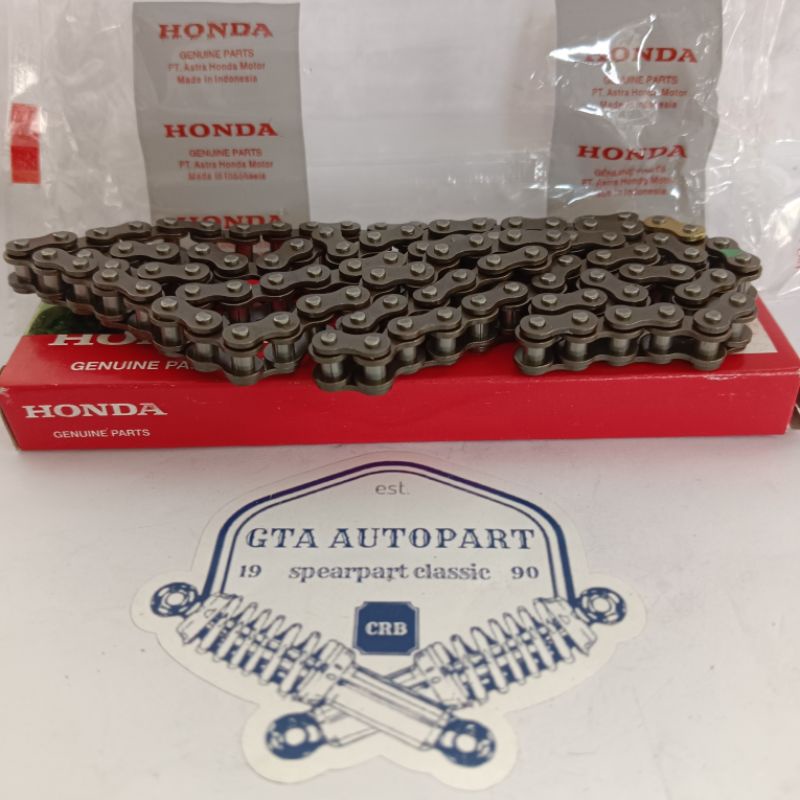 rantai keteng kamprat cb k2 gl pro tiger mega pro ORIGINAL AHM mata 100 L 102 L rante keteng cb GL M