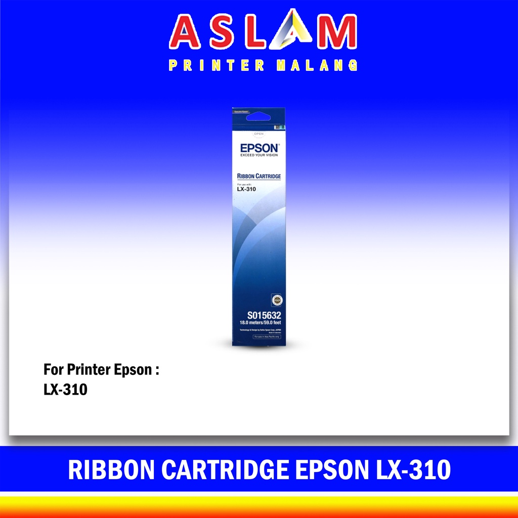 Ribbon Cartridge Epson Lx 310 Lx310 Lx-310 | Untuk Printer Epson Lx-310