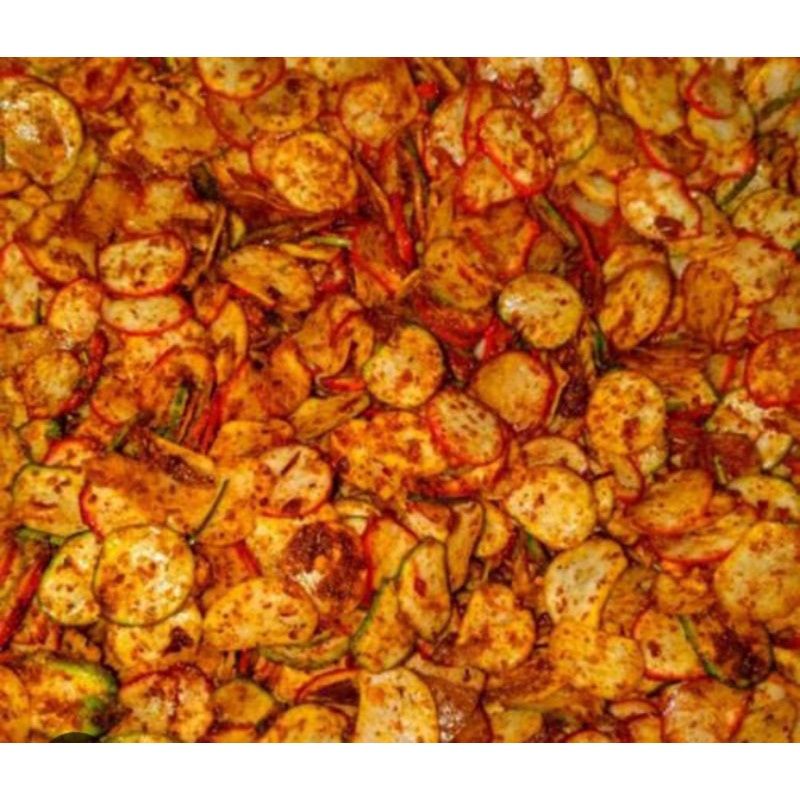 

keripik seblak murah 200gram free dus+buble wrap
