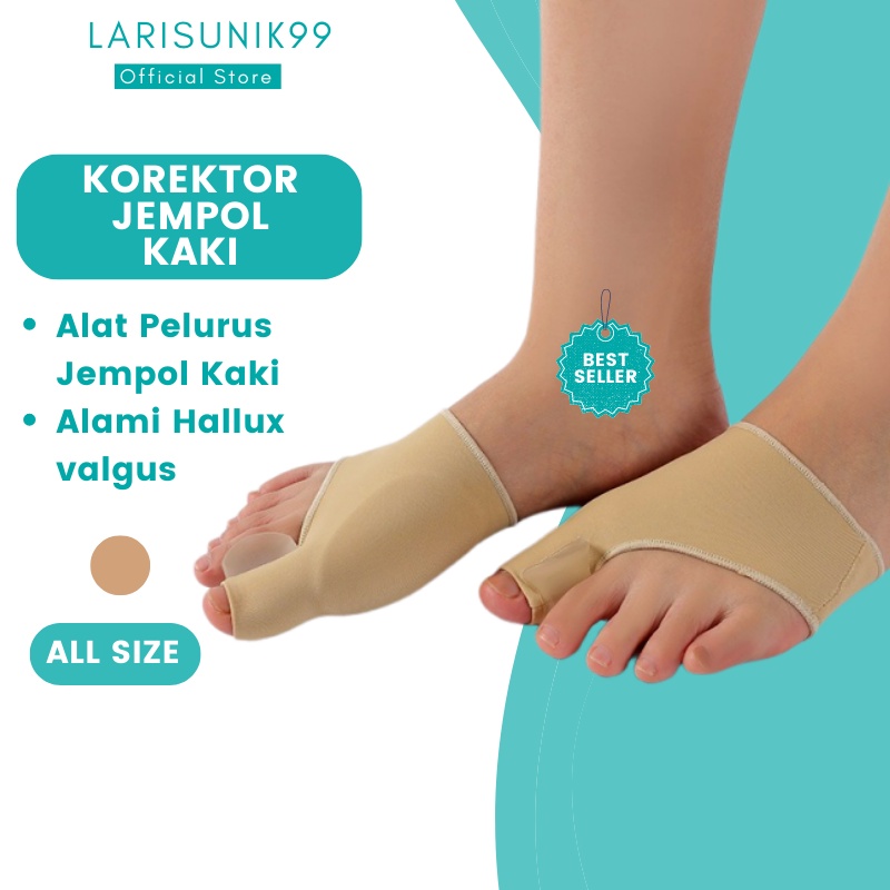 Alat Pelurus Jempol Bengkok Korektor Tulang Ibu Jari Kaki Bengkok Bunion Hallux Valgus