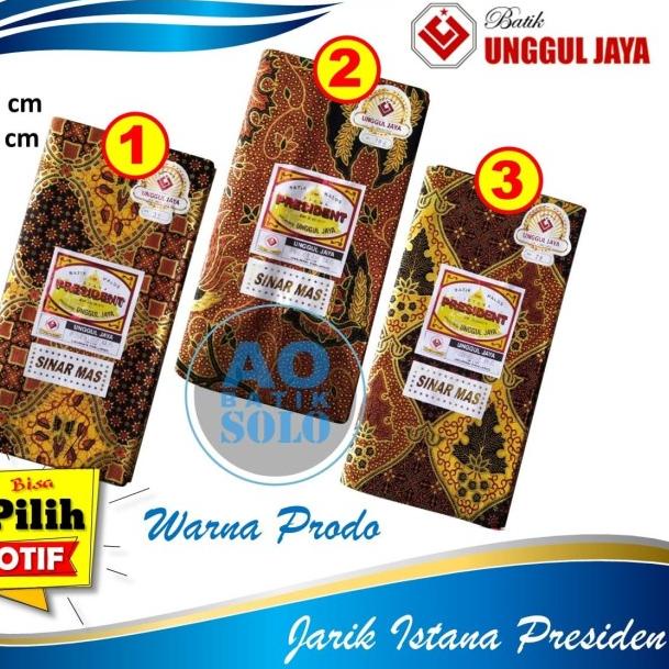 KAIN BATIK JARIK PRODO ISTANA PRESIDEN - PRADA - MOTIF No 2