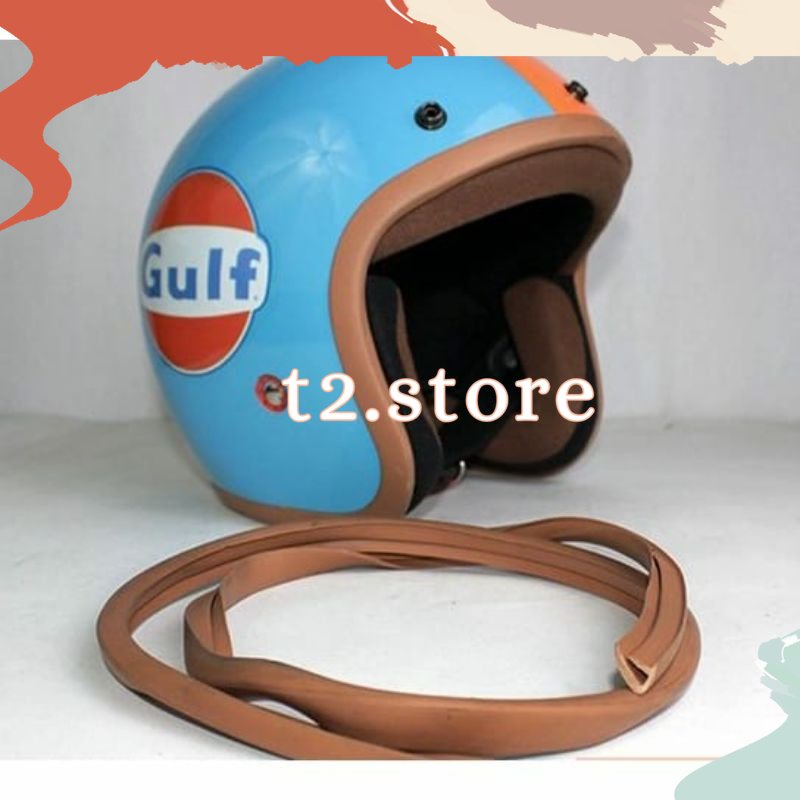 [COD] LIST KARET UNIVERSAL WARNA PINK MERAH MUDA CUPPUCINO MERAH UNGU 1,5 M HELM BOGO FULL FACE INK 