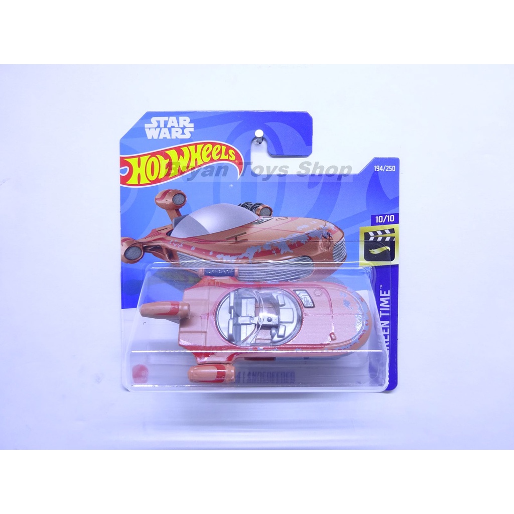 Hot Wheels Short Card SC X-34 Landspeeder Coklat