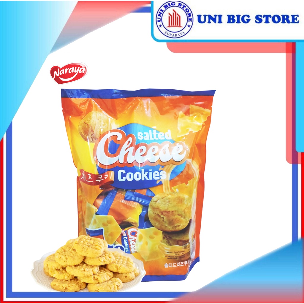

Naraya Salted Cheese Cookies 700 gr Kukis Keju Asin