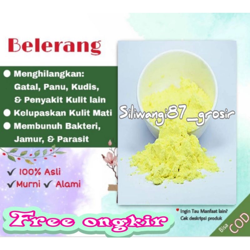 belerang obat gatal 1kg