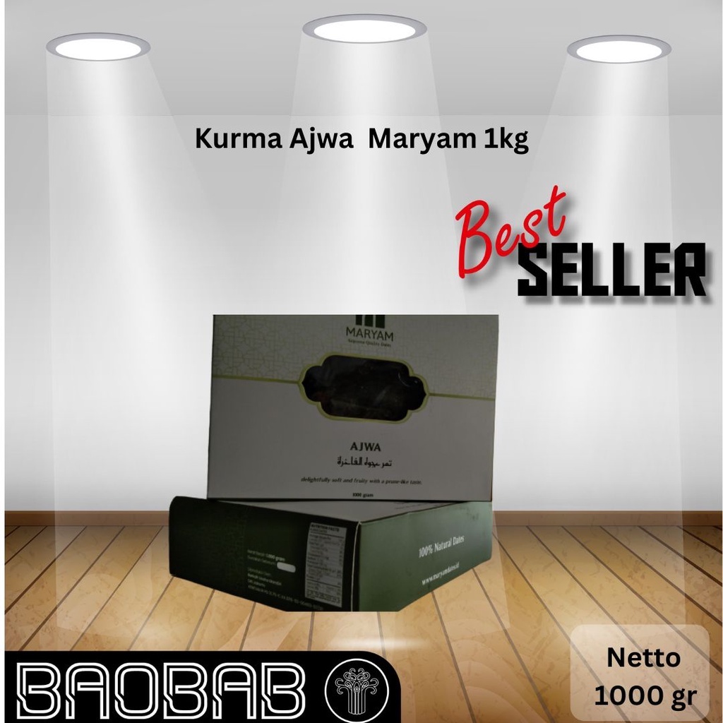 

Kurma Ajwa Maryam | 1 kg