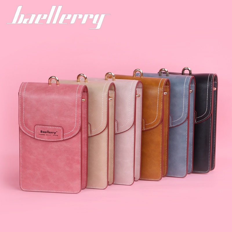 BAELLERRY N8608 Tas Selempang Wanita Bahan Kulit PU Leather Premium WATCHKITE WKOS