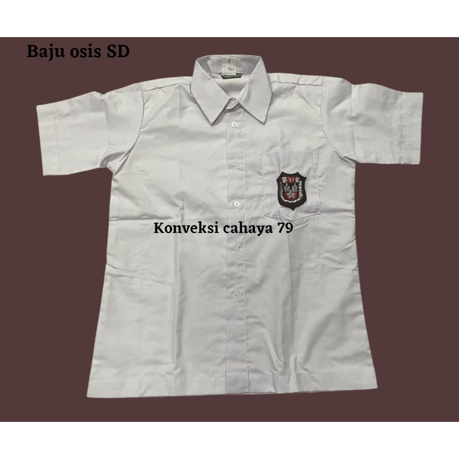 Baju seragam OSIS SD laki-laki BAHAN PREMIUM ( OXFORD SARIWARNA)