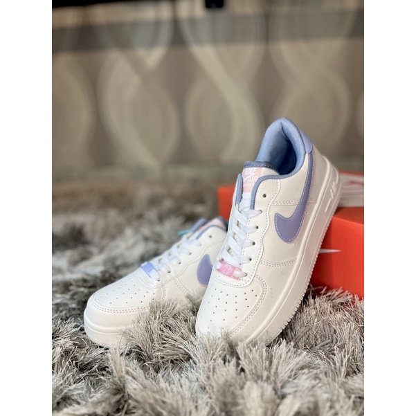 SEPATU CASUAL NIKE AF Pink Biru SEPATU CASUAL SNEAKERS OLAHRAGA BASKET LARI WHITE WANITA PRIA MURAH 