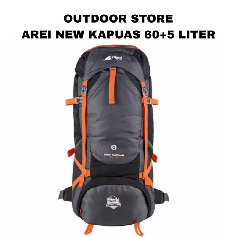 Tas Gunung Carrier Arei  New Kapuas 60+5L - Rei Kapuas 65L - Tas Gunung Rei 60L