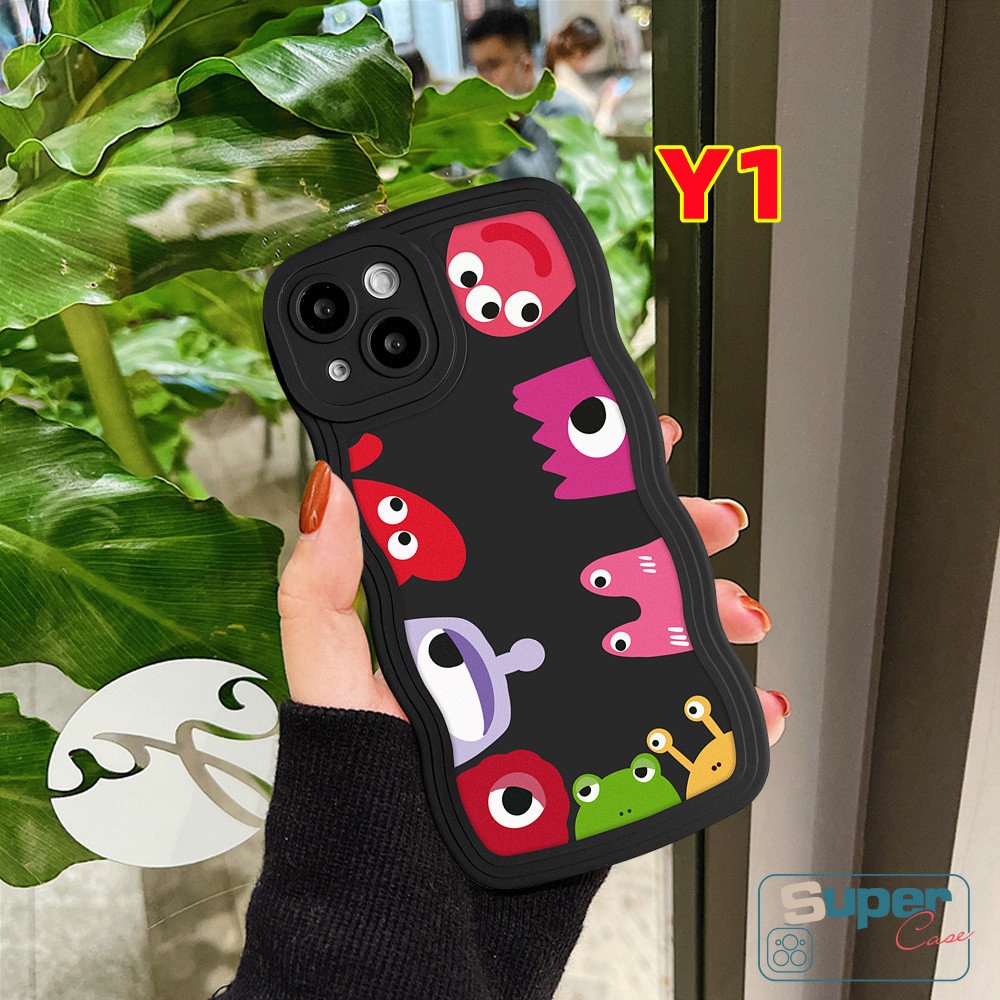 Soft Case Motif Kartun Monster Kecil Untuk Vivo Y20 Y35 Y16 Y02s Y12 Y15s Y11 Y21 Y33s Y15 Y22 Y21s V25 Y25E Y12i Y21 Y15s Y11 Y21 Y20 Y21s Y21s Y21s Y15s Y21s Y22s Y21s