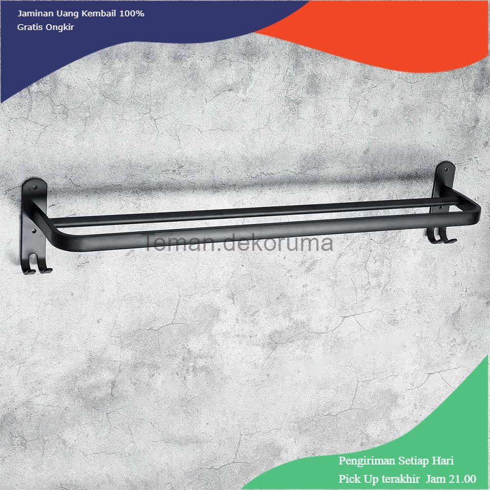 TD - PR XUANXIN Rak Gantungan Handuk Kamar Mandi Bathroom Towel Holder Hook - TKLJ004