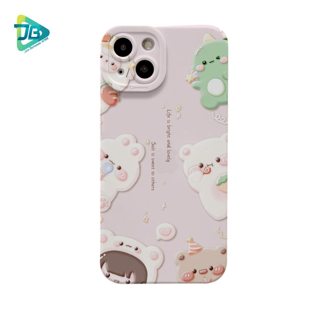 CUSTOM CASE SOFTCASE SILIKON PROCAMERA LOVELY CUSTOM OPPO REALME VIVO XIAOMI SAMSUNG INFINIX IPHONE FOR ALL TYPE JB6219