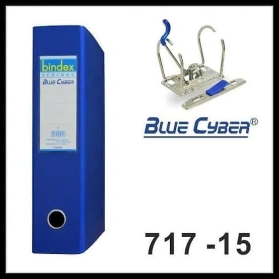 

Odner Bindex Folio 717 ( Biru & Hitam )