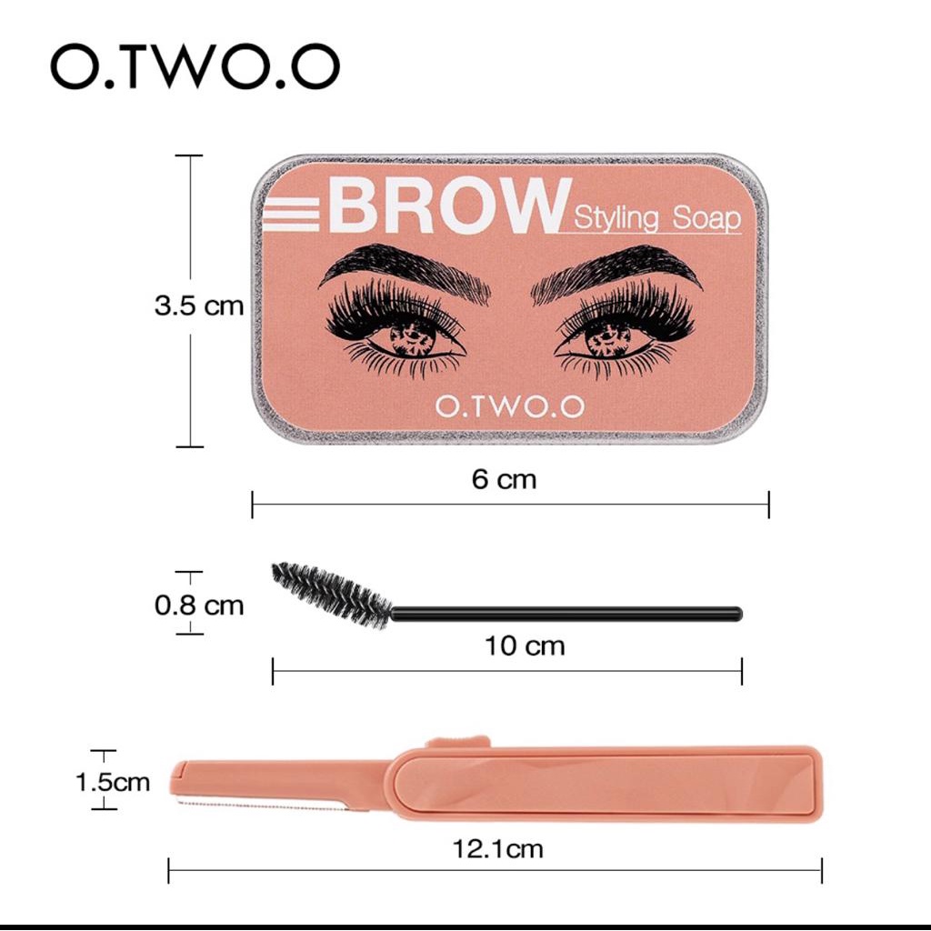 O.TWO.O Eyebrow Soap Brow Sculpt Lift Brow Styling Soap