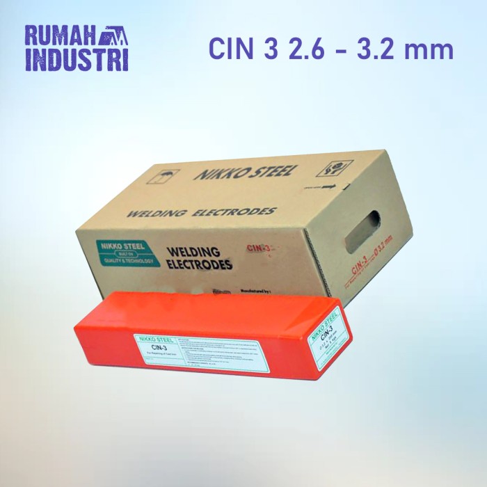 Kawat Las Besi Cor Elektroda Nikko Steel Cin-3 Per Kg