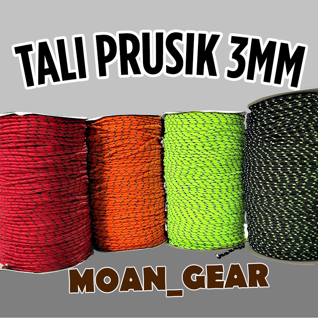 tali prusik 3ml,gelang,flysheet,tenda