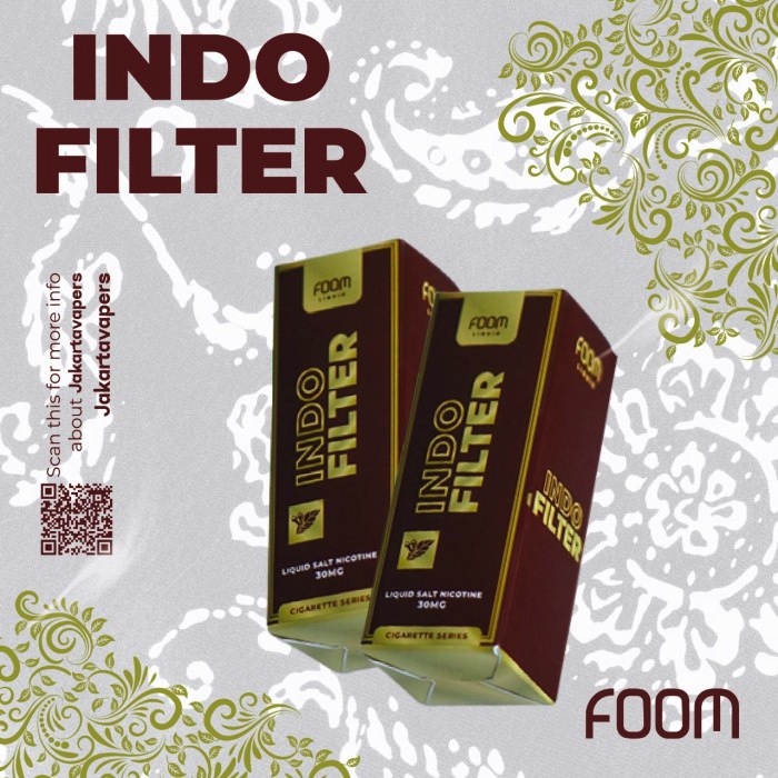 LIQUID 30ML FOOM INDO FILTER