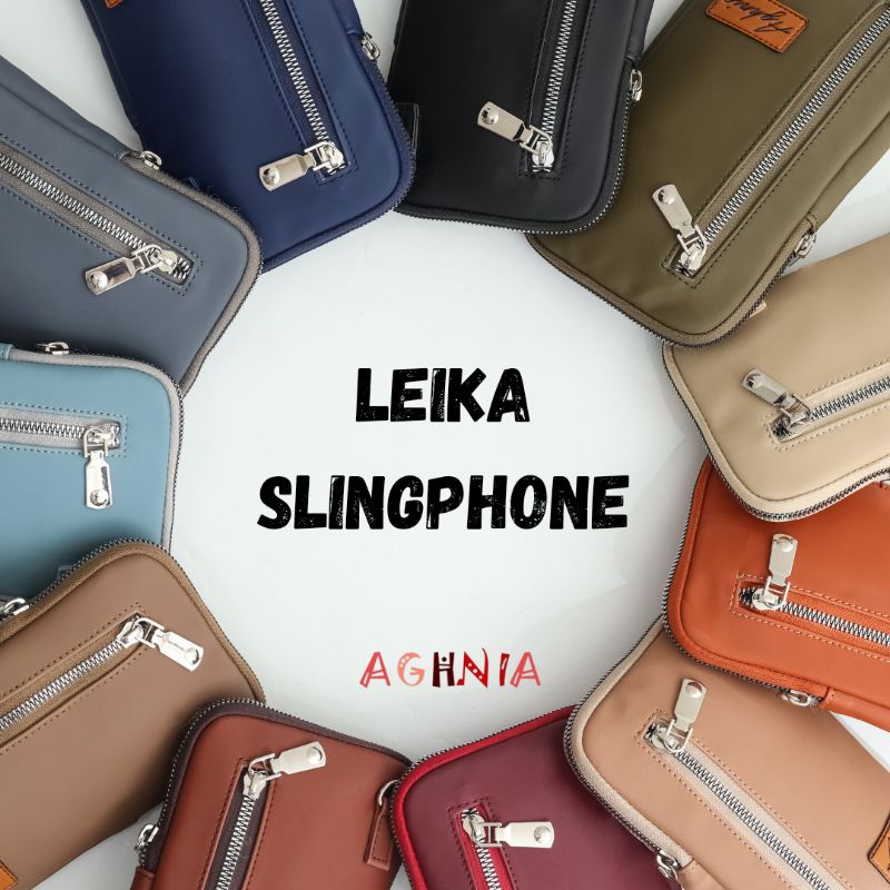 SLINGPHONE LEIKA CHOCOLY BY AGHNIA TAS HP WANITA