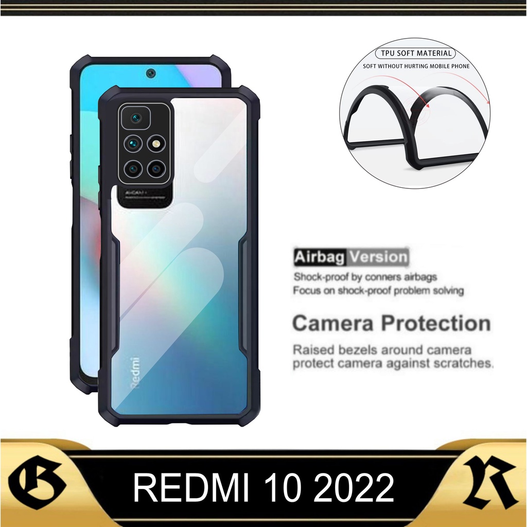 Promo Case Fusion Xiaomi  Redmi 10 2022 Softcase Premium Full Cover Body Handphone