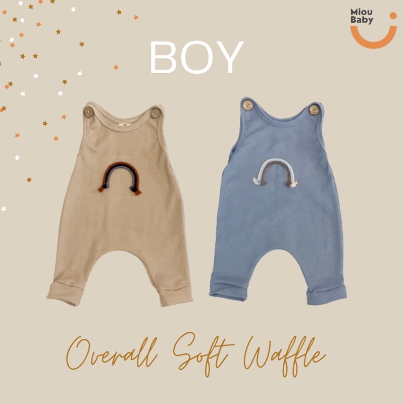 [12.12 SALE ] Mioubaby Boy Overall Bayi / Jumpsuit Bayi / Bedong Bayi / Baju Bayi / Jumpsuit Baby / hadiah lahiran / Overall baby / Romper baby / Jumper bayi