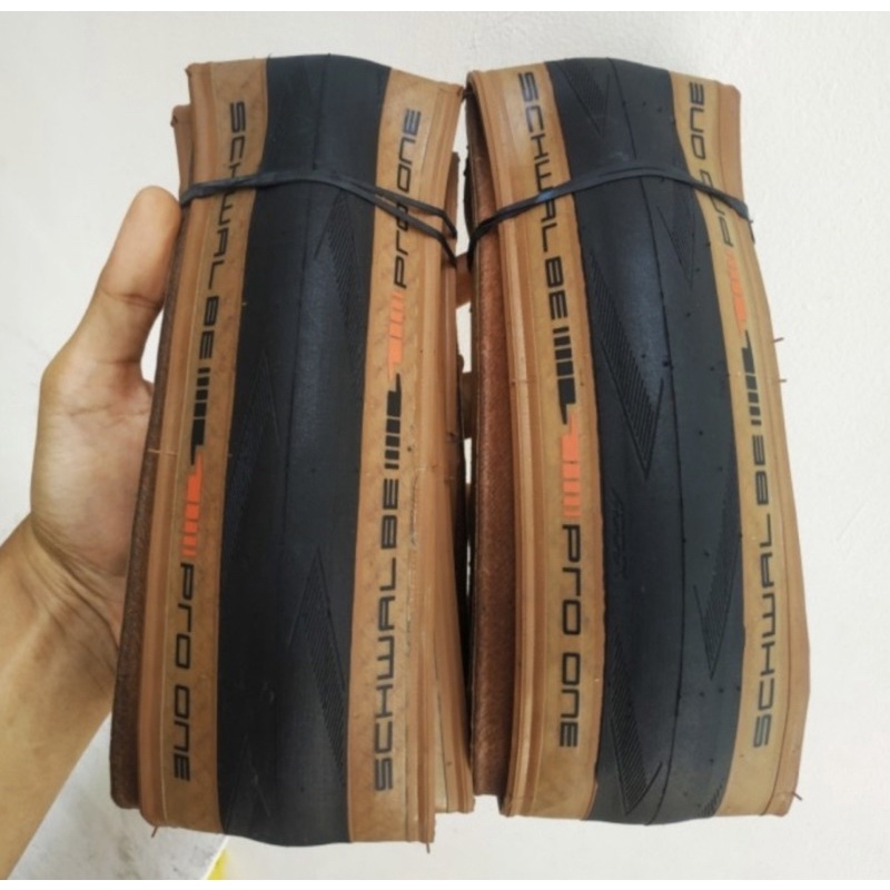 ban sepeda luar gravel schwabel pro one 700x34c 700c 34c skinn wall