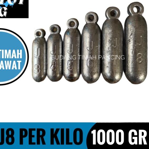 timah jantung per Kg timah pancing kiloan