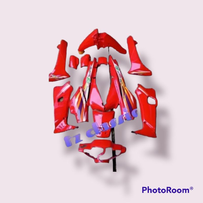 body halus Supra fit lama 100 merah