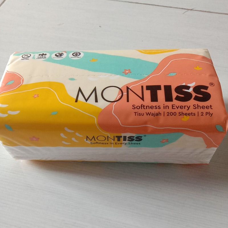tisu montiss 200sheet