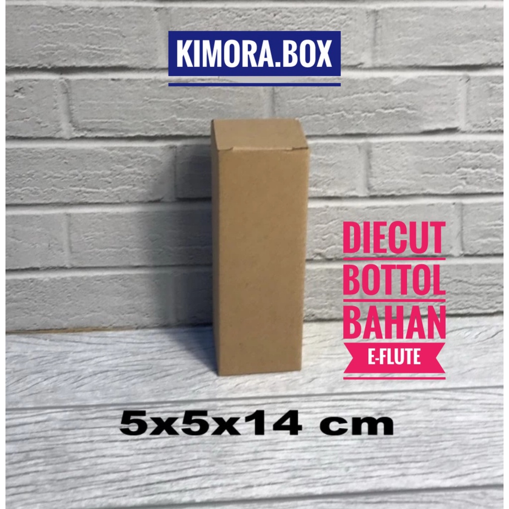 

KARDUS/KARTON/BOX Uk.5x5x14 cm .....model kardus pizza botol