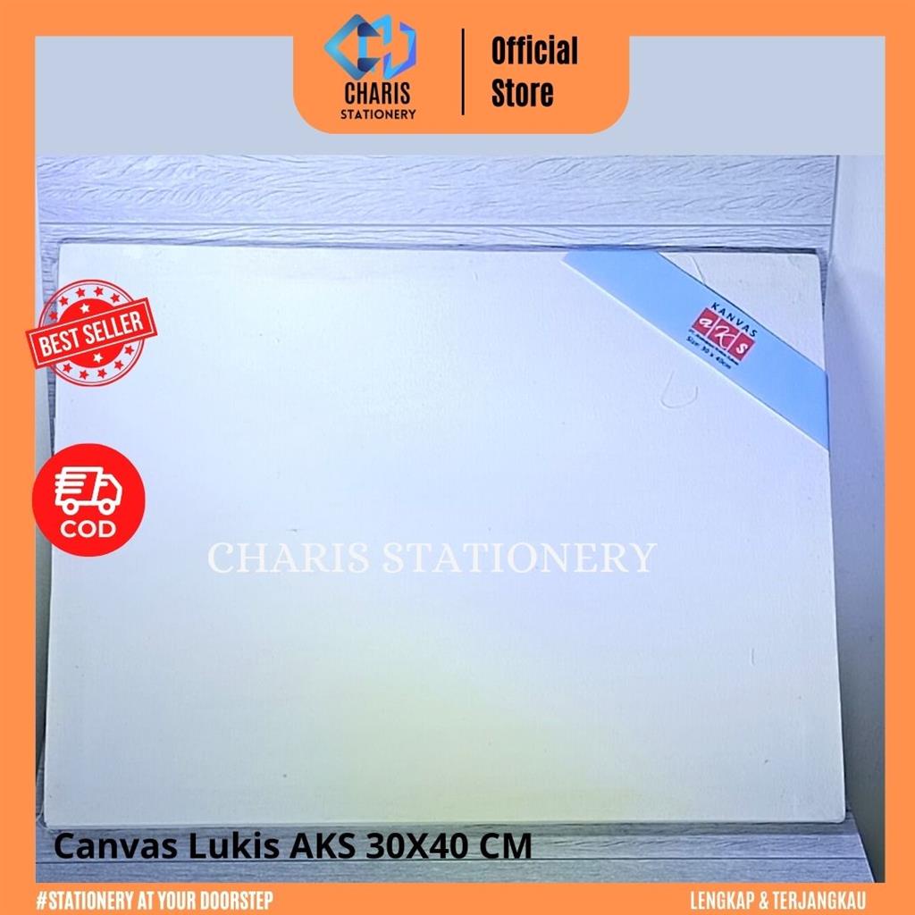 

CHARIS STAITIONERY - Kanvas Lukis AKS Ukuran 30 cm x 40 cm