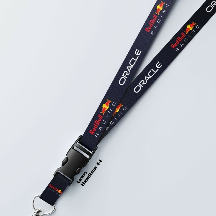 

Document Organizer Lanyard F1 Formula 1 Red Bull Racing Max Verstappen Dua Sisi Satuan