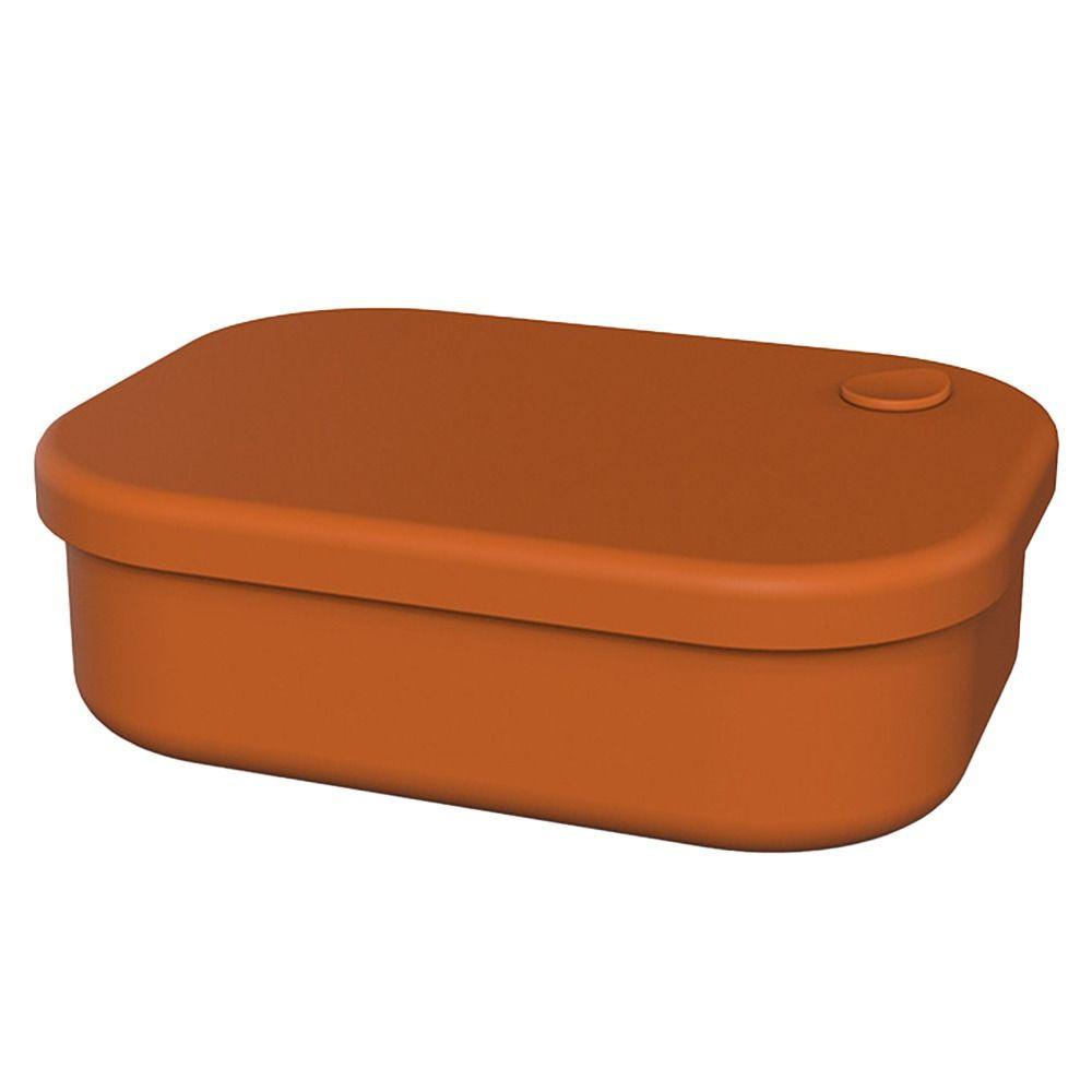 Solighter Lunch Box Microwavable Silicone 4grids Wadah Makanan