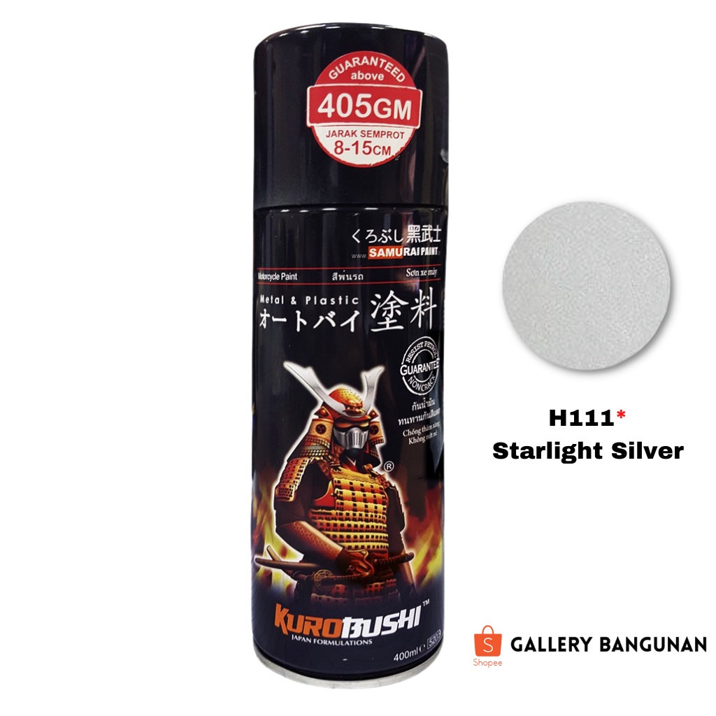 Samurai Honda H111* Starlight Silver | Pilok Samurai | Pilox Samurai