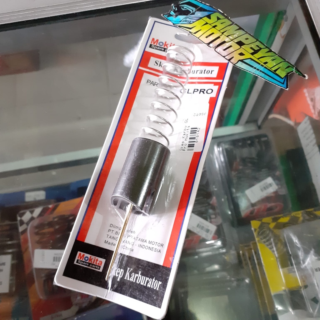 Skep Dan Jarum Karbu Karburator Honda GL Pro Series Mokita