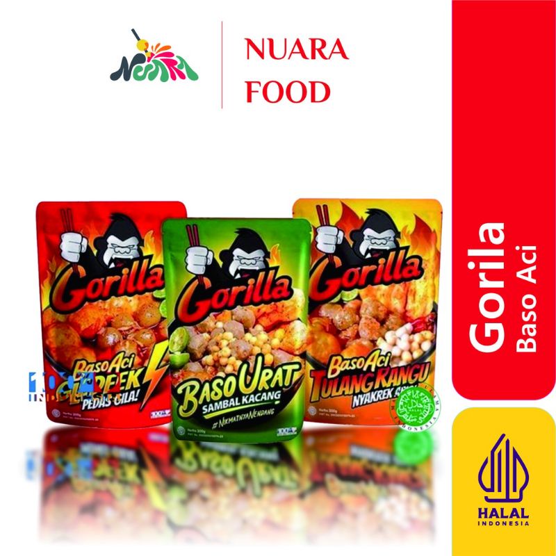 

GORILLA Baso Aci Gledek