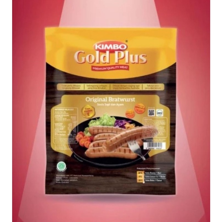 

Kimbo Gold Plus Bratwurst Original 360gr