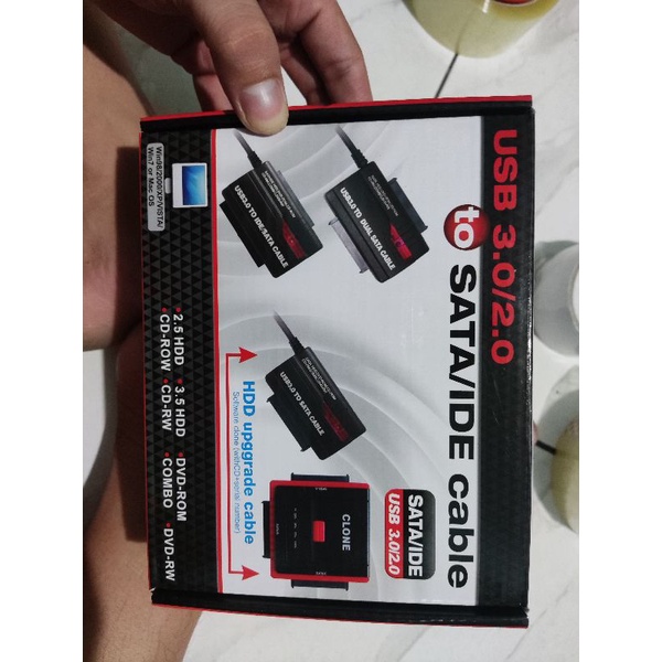 kabel R Driver usb 3.0 / 2.0 to sata dan ide support hdd 2.5&quot; / 3.5&quot;