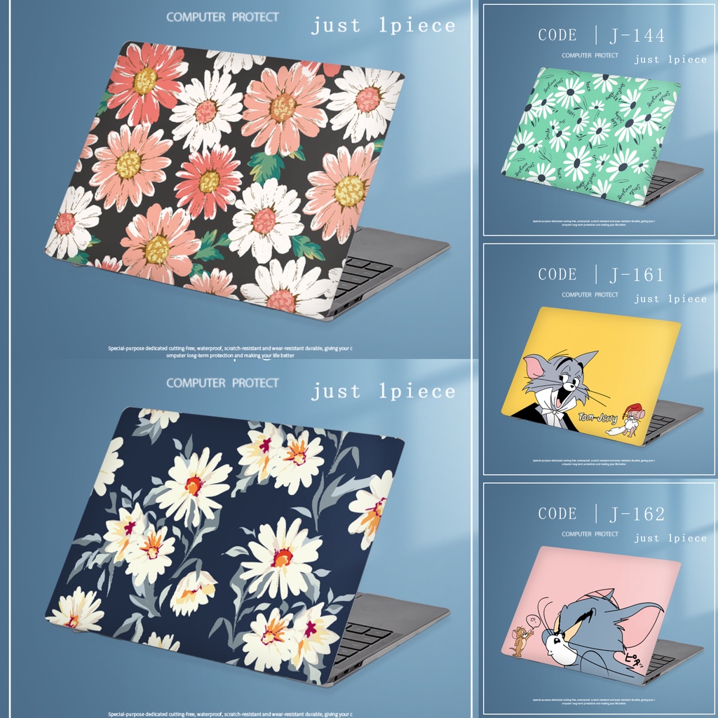 1pc Skin Cover Pelindung Notebook Stiker Laptop Potongan Bebas Universal Untuk Semua Ukuran MacBook/HP/Acer/Dell/ASUS/Lenovo