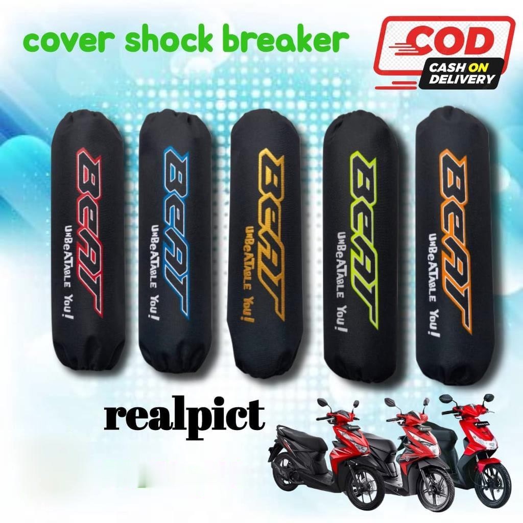 SARUNG SHOCKBREAKER/COVER SHOCKBREAKER MOTOR TERBARU BEAT /Sarung Shock Belakang Motor Beat