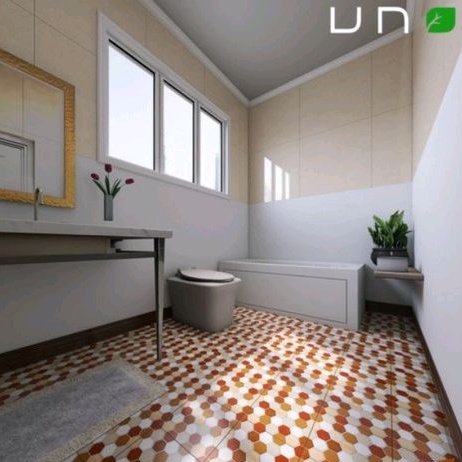 keramik lantai kamar mandi 25x25 uno Hino kw2/keramik lantai 25x25/keramik hexagonal/keramik lantai 