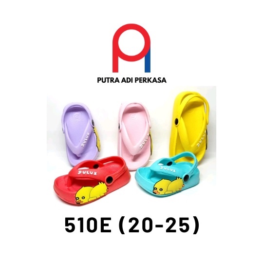 Sandal anak perempuan Model japit tali belakang NEW DUCK lucu DULUX 510E