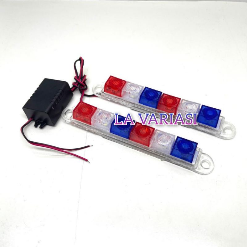Lampu  Led 6mata-Lampu 6mata Berjalan Kanan Kiri Dc 12v