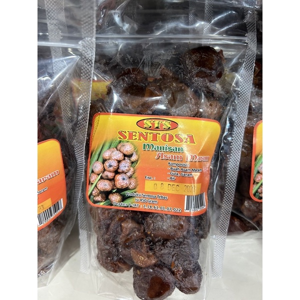 

Atapson Sentosa Tebas / Asam Maram Manisan Khas Kalimantan / Asam Paya